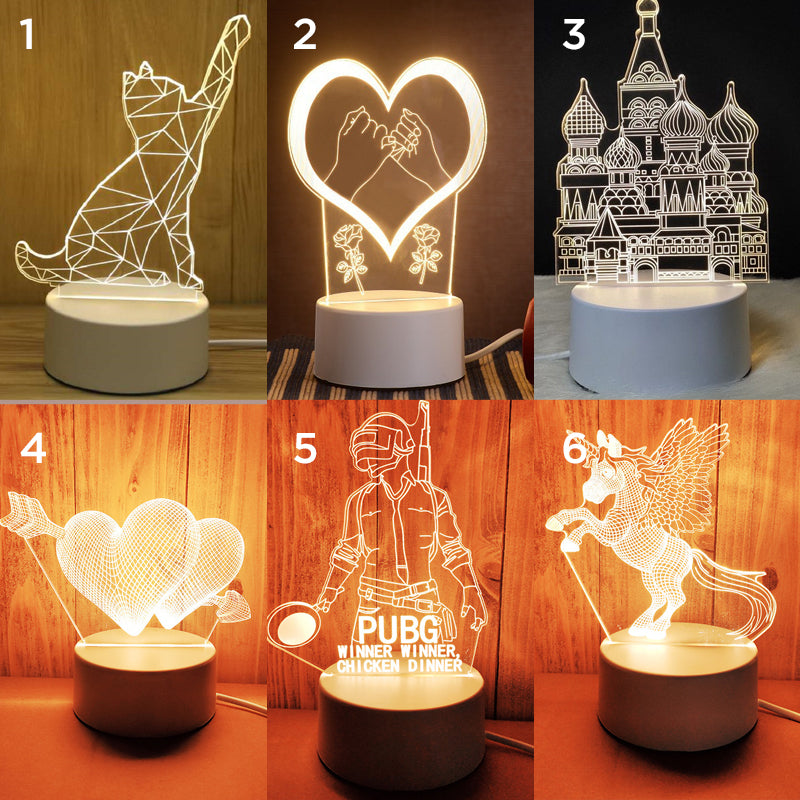 Creative Light USB 3D Lamp