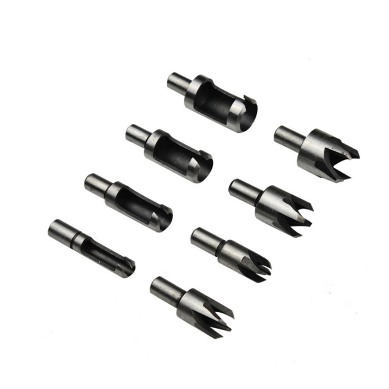 Plug Cutter Drill Bit Set Power Tool (8 PCS)