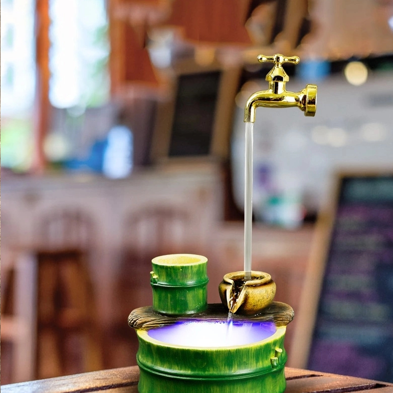 Invisible Flowing Spout Watering Can Fountain