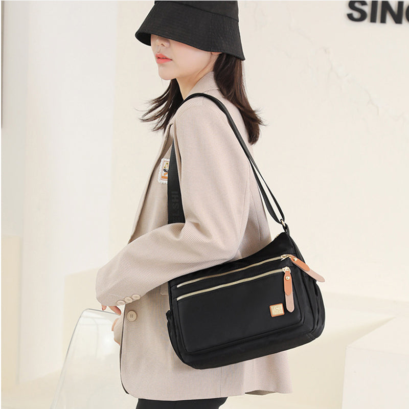 Nylon Dumpling Shoulder Bag