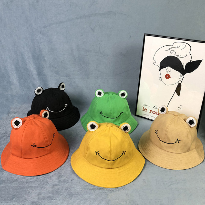 Cartoon little frog sunhat