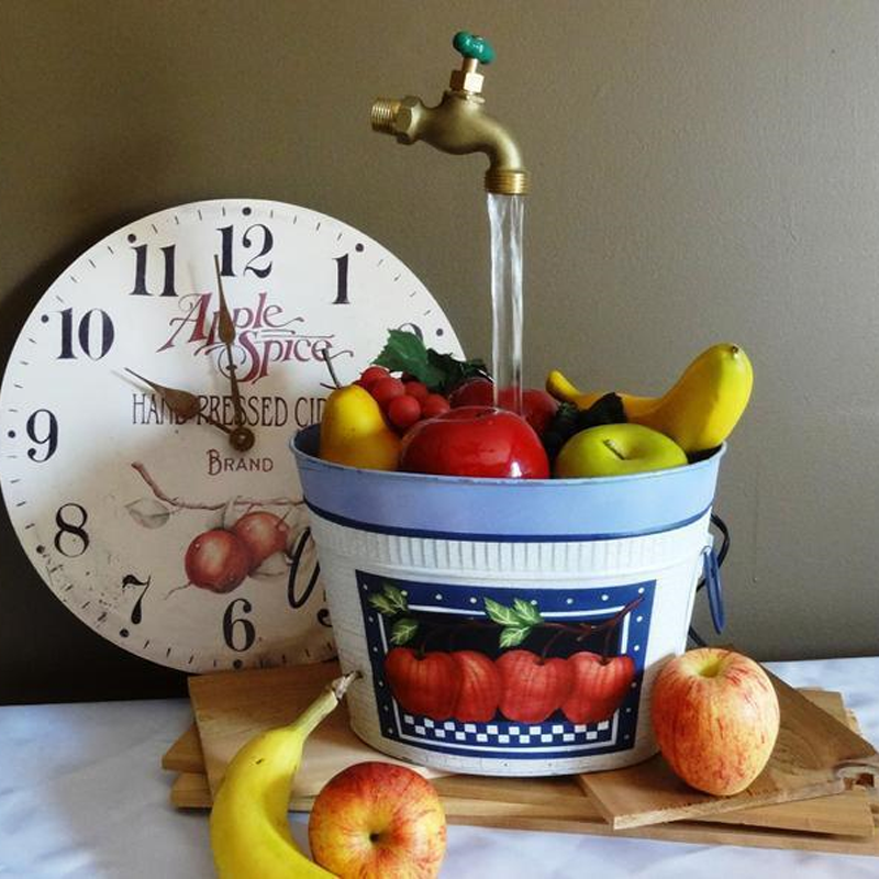 Invisible Flowing Spout Watering Can Fountain