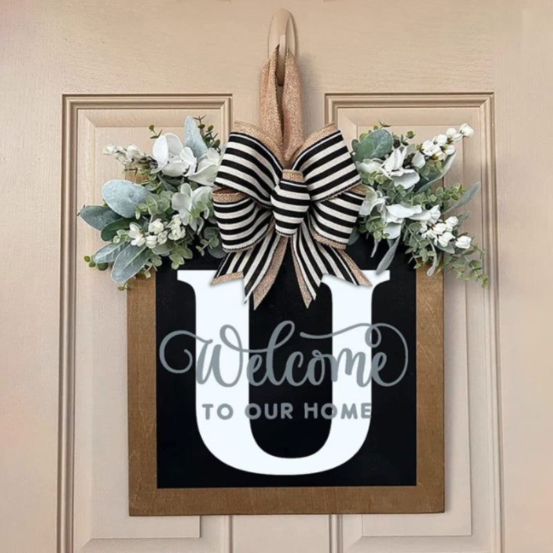 2023 NEW - Welcome Front Door Wreath