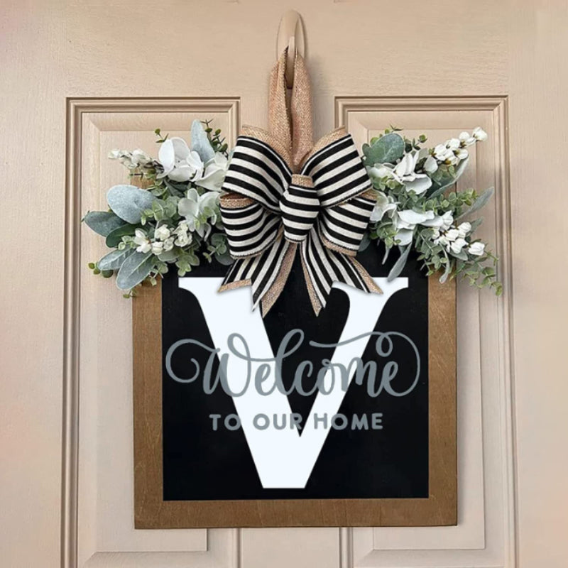 2023 NEW - Welcome Front Door Wreath