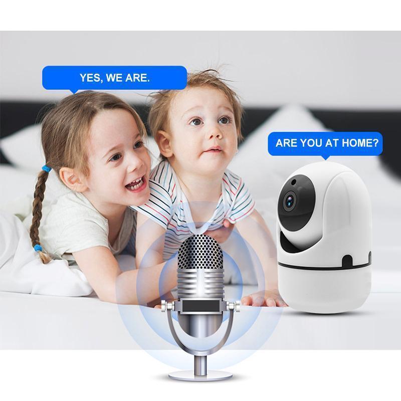 The Smart AI Security Camera - Automatic body tracking, Night vision HD