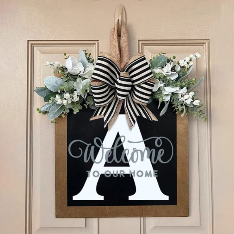 2023 NEW - Welcome Front Door Wreath