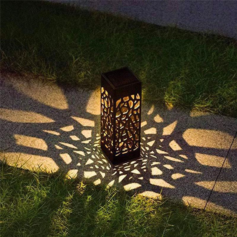 Solar Powered Vintage Garden Light,6 packs