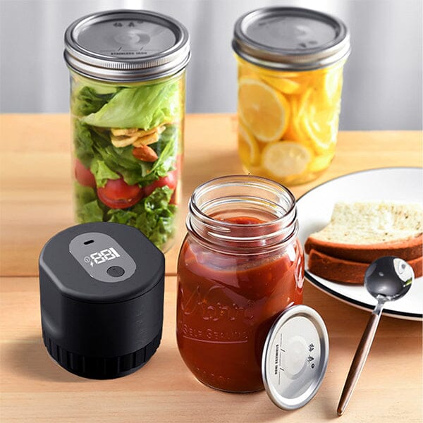 Electric vacuum sealing machine for Mason Jars