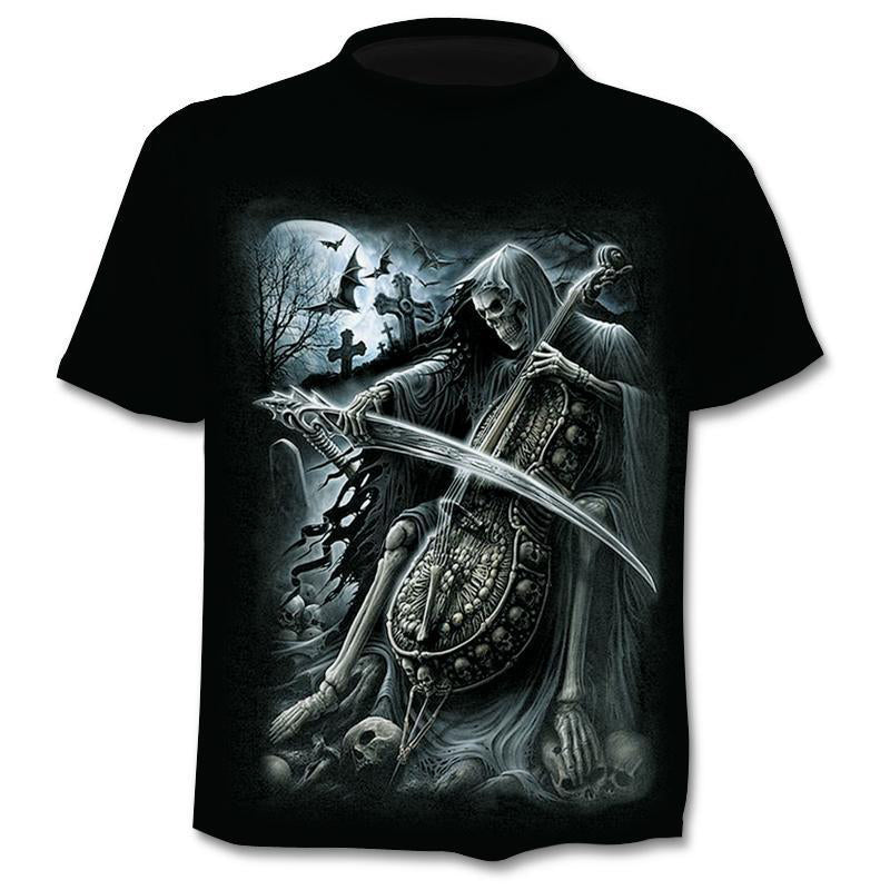 Skeleton Demon Short Sleeve