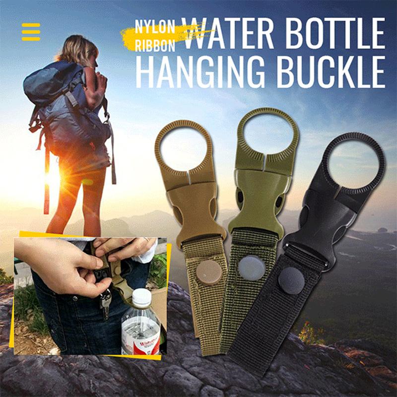 Nylon Ribbon Water Bottle Hanging Buckle