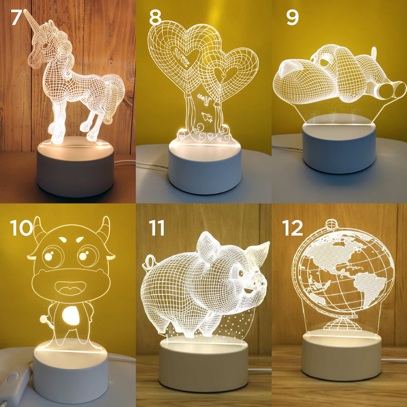 Creative Light USB 3D Lamp