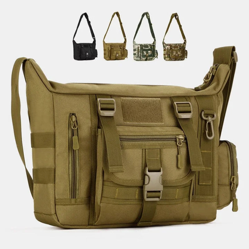 Waterproof Tactical Military Multi-Pocket Crossbody Bag