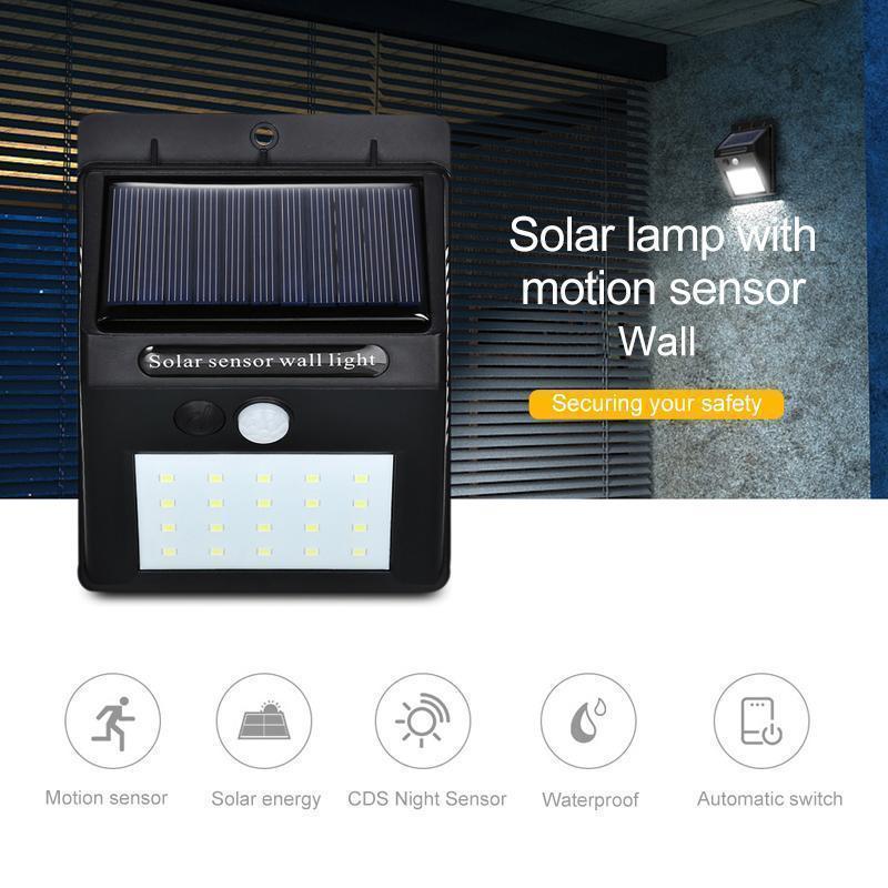 LED Solar Lamps Outdoor