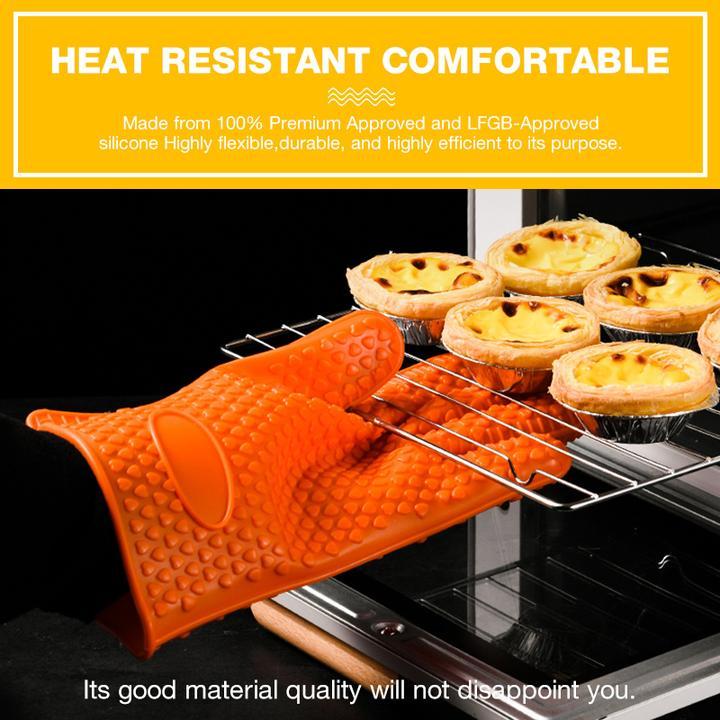 Bequee Heat-resistant Silicone Gloves