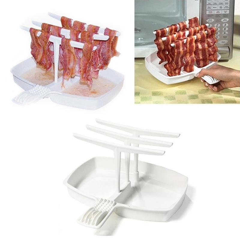 Microwave Bacon Cooker Tray Rack