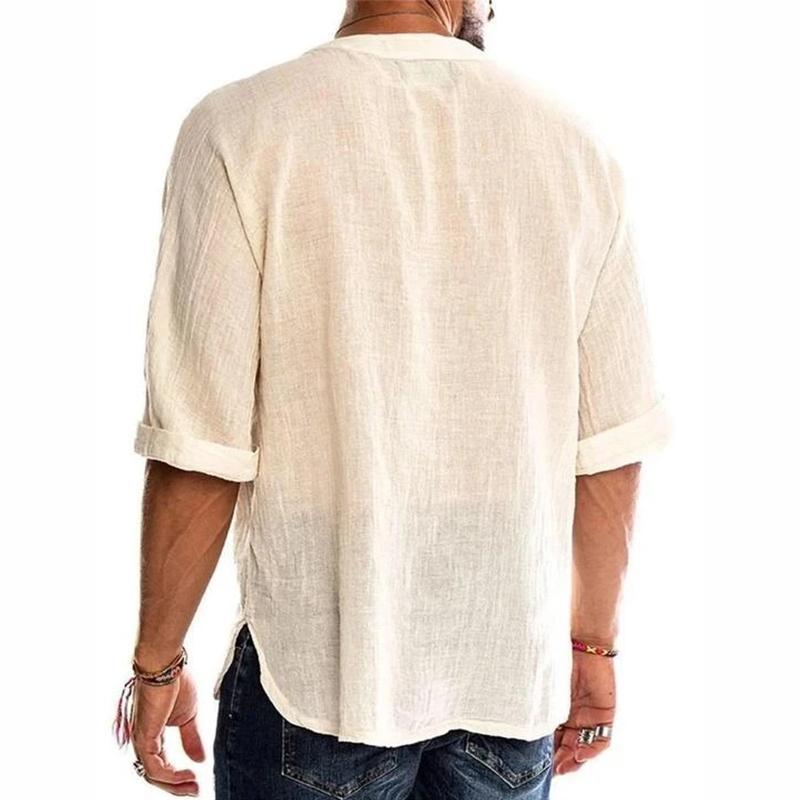 Casual v-neck T-shirt for men