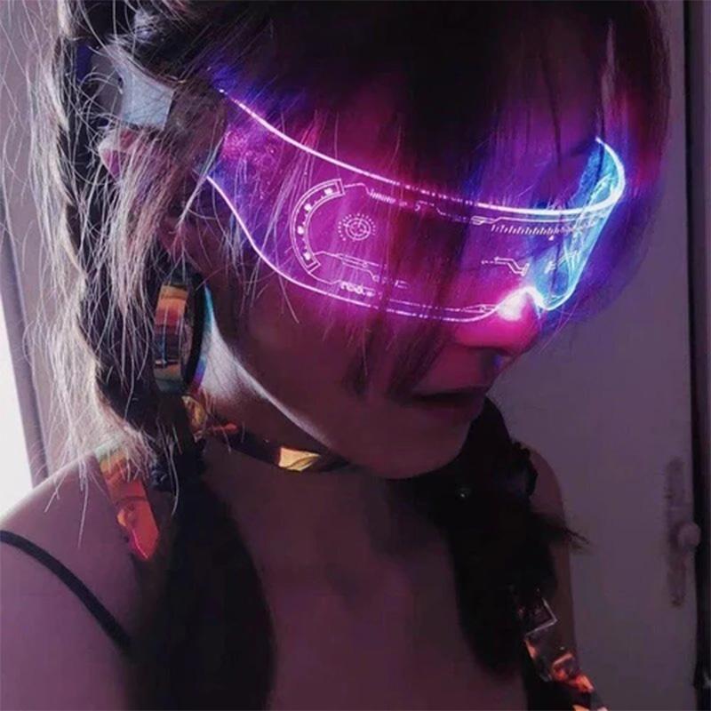 Colorful Luminous Glasses