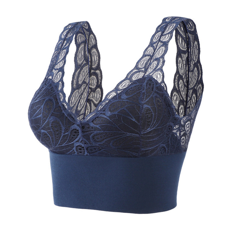 Lace beautiful back abdomen-in bra