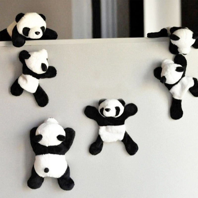 5Pc Cute Soft Plush Panda Fridge Stickers🐼 🔥30% Discount🔥