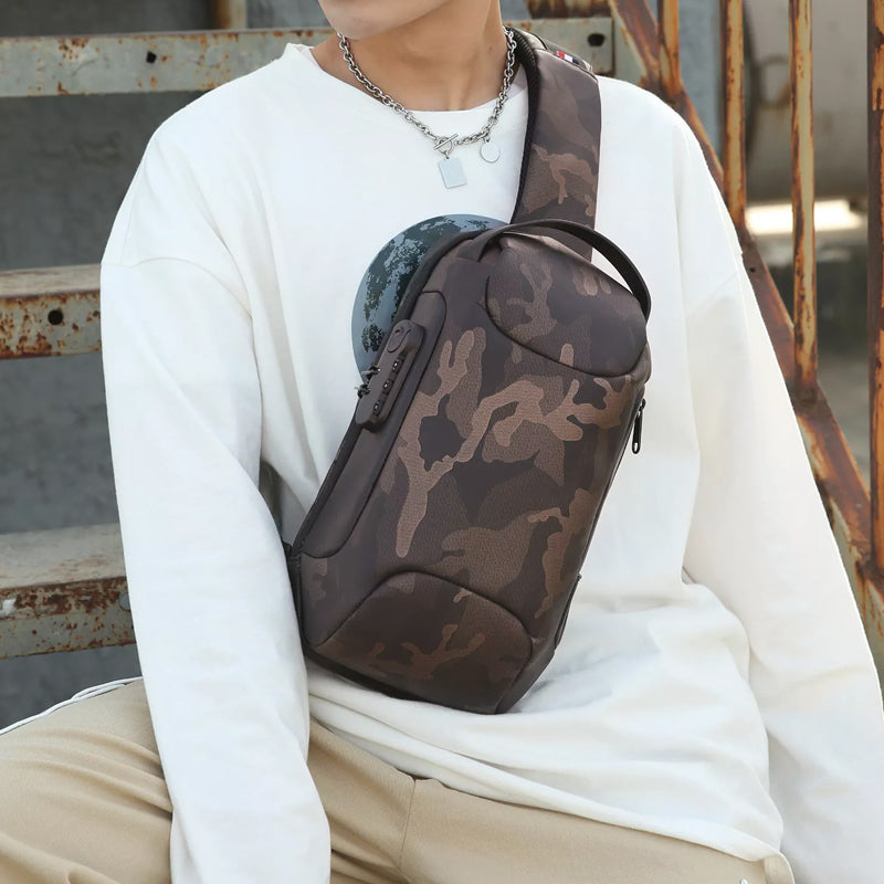 Men's Anti-theft Messenger Bag