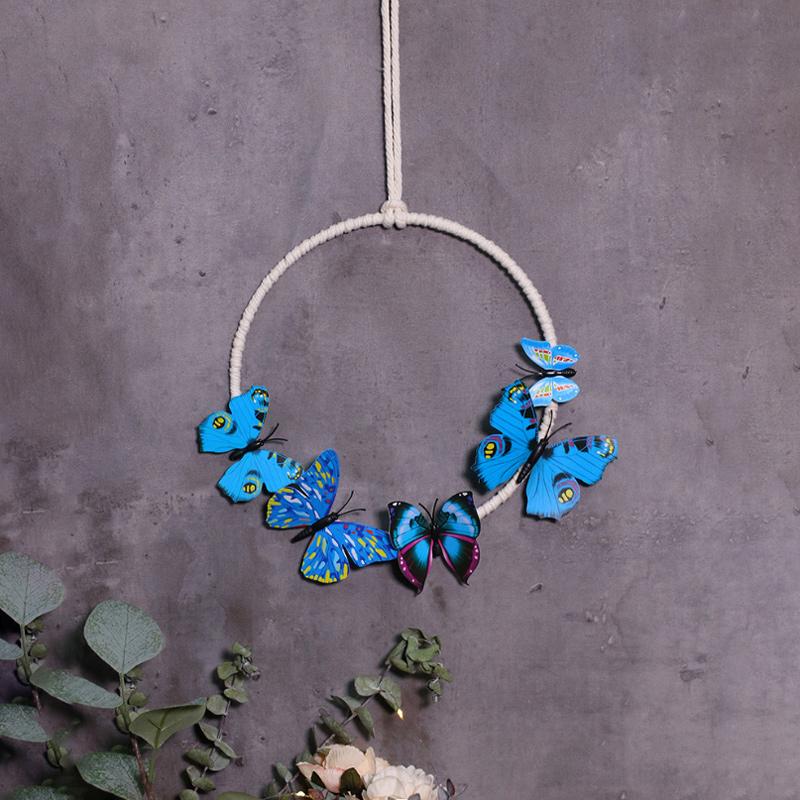 Simulated Butterfly Wall Decoration Wind Chimes