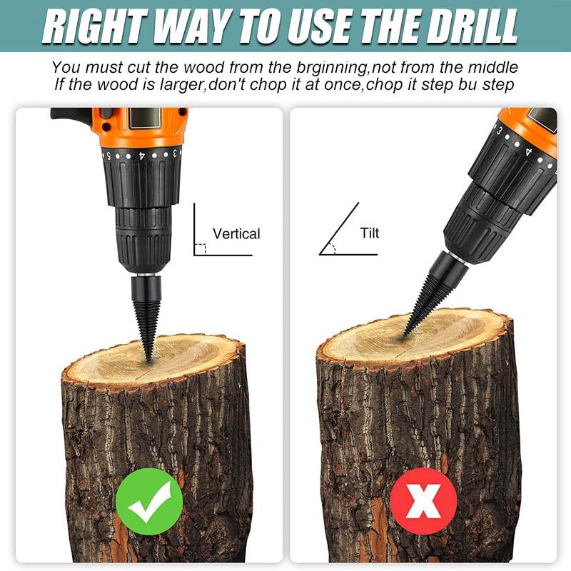 SHANK FIREWOOD DRILL BIT