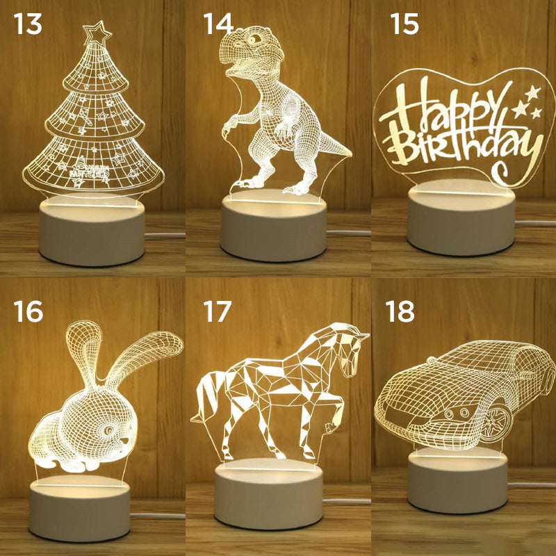 Creative Light USB 3D Lamp