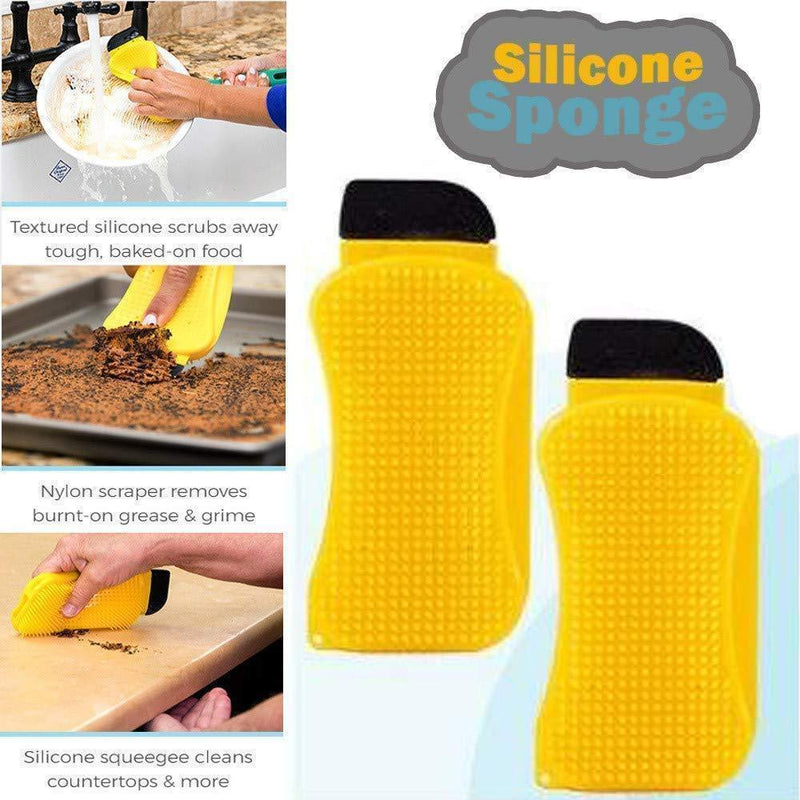 3-in-1 Silicone Cleaning Brush