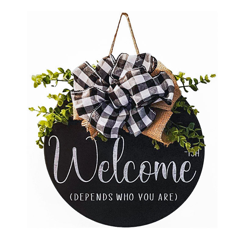 Wooden welcome decoration listing🔥Buy 2, -10%🔥
