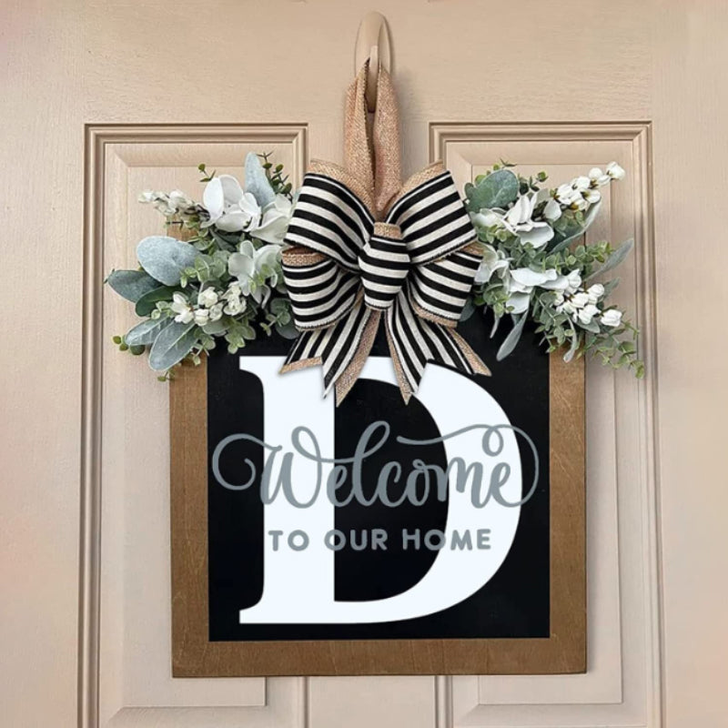 2023 NEW - Welcome Front Door Wreath