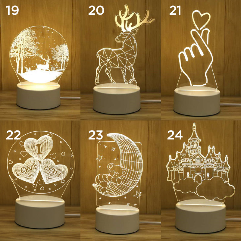 Creative Light USB 3D Lamp