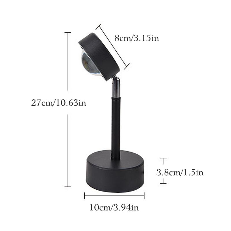 Projection floor lamp