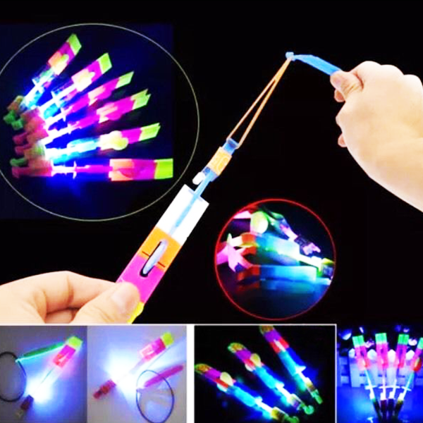 Amazing Rocket Slingshot LED Helicopters（🔥Buy 2, -10%🔥）