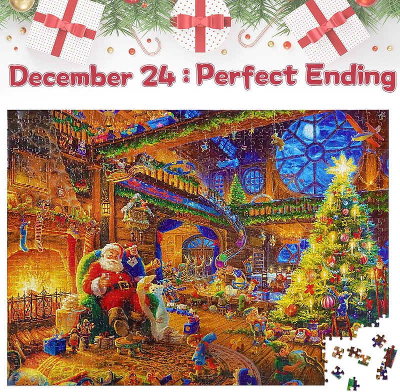 Advent Calendar 2023 Christmas Jigsaw Puzzles