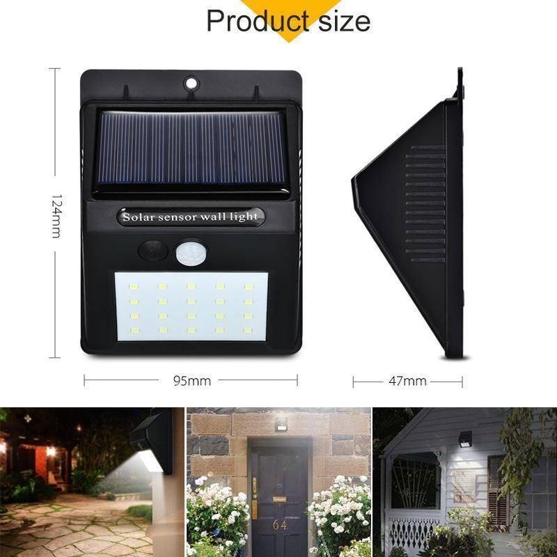 LED Solar Lamps Outdoor