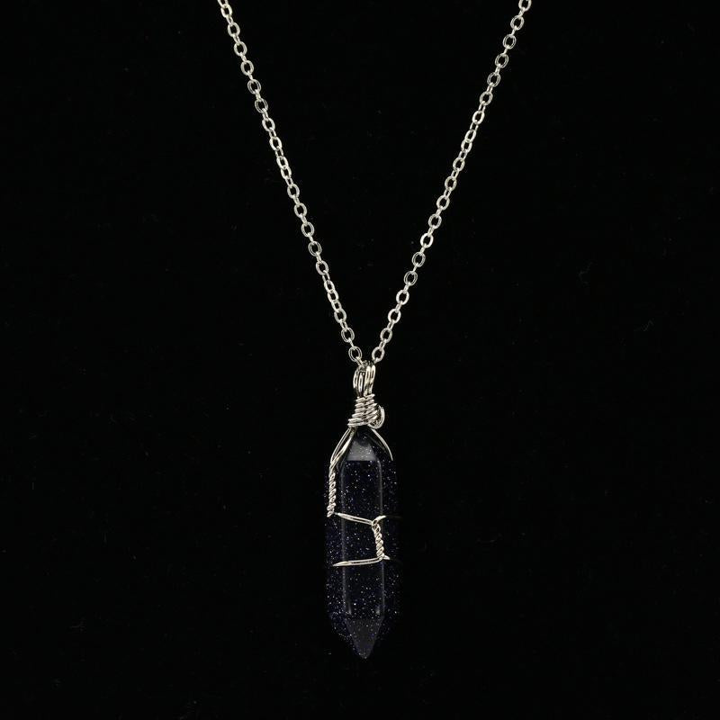 Hexagonal Crystal Necklace