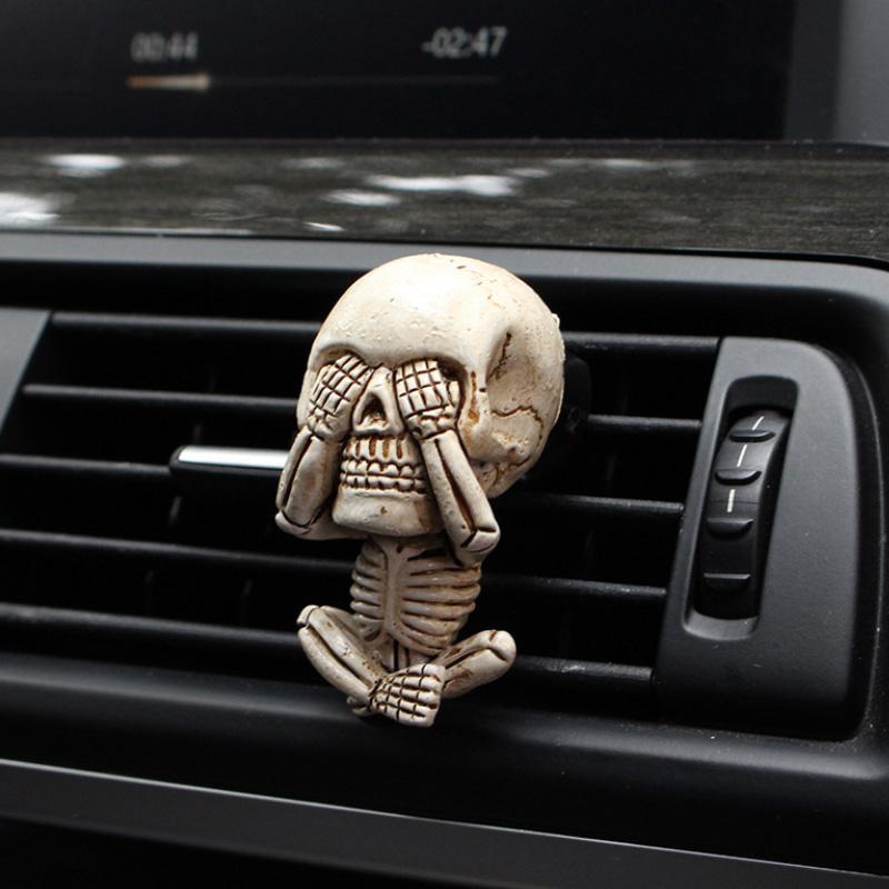 Pre-Sale>> Creative Car Skull Ghost Head Aromatherapy