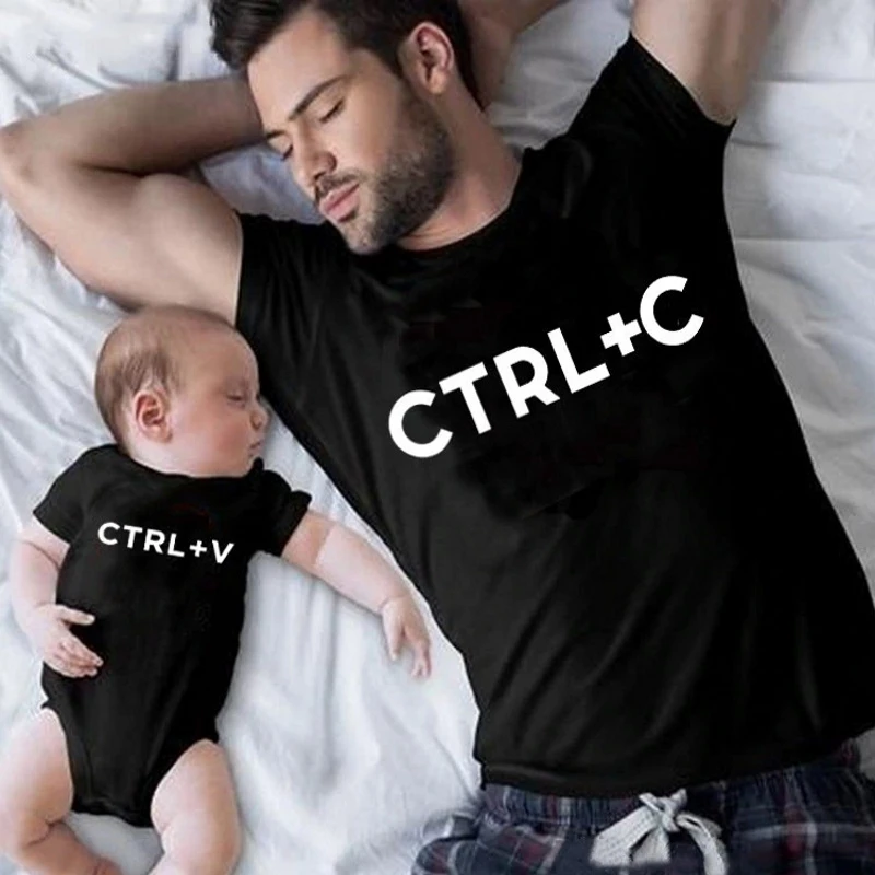 Parent-child outfit - Copy and paste T-shirt