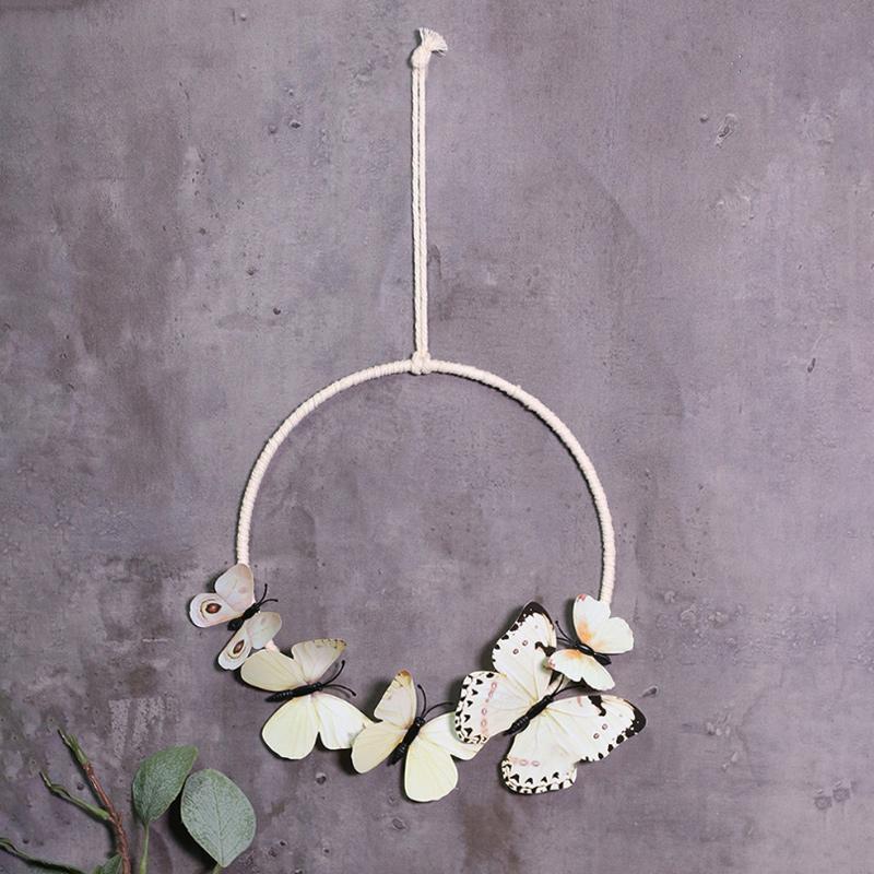 Simulated Butterfly Wall Decoration Wind Chimes