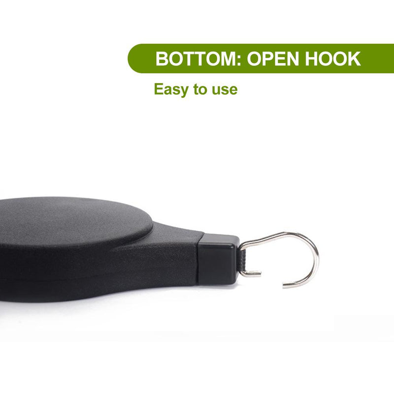 Retractable Hook for Garden Baskets, Pots & Birds Feeder