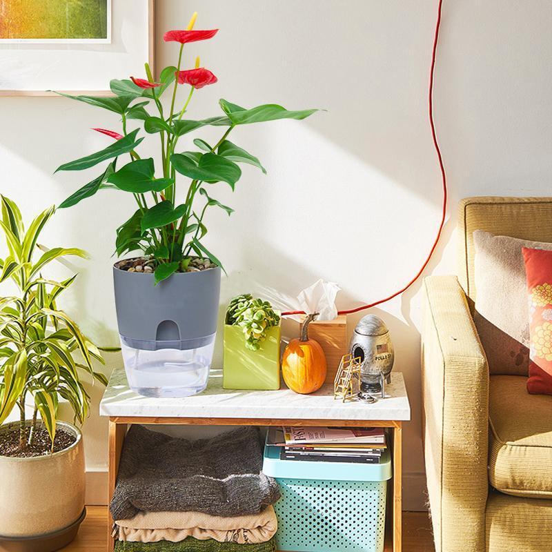 Self-watering Hydroponic Flowerpot