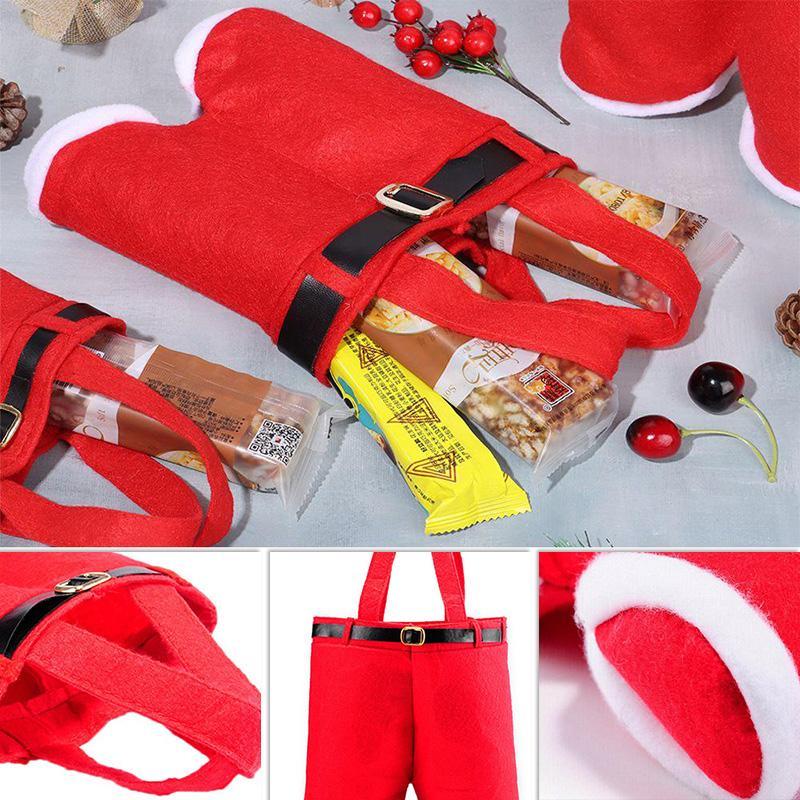 Creative Santa Pants Gift Bags