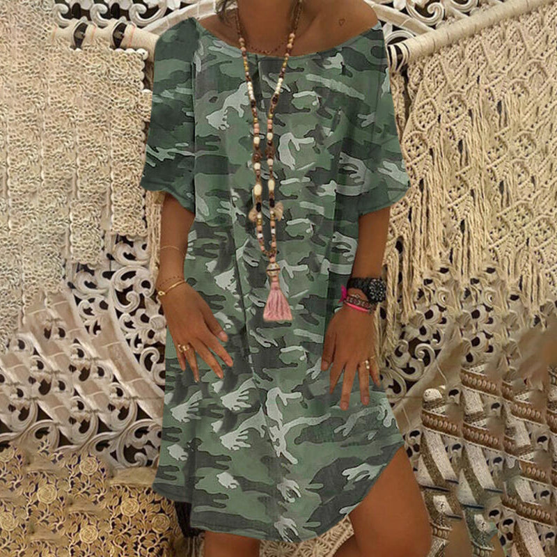 Camouflage dress