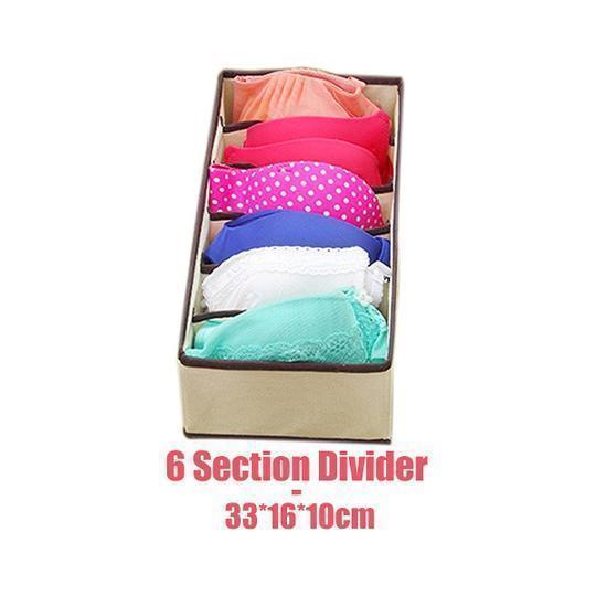 Foldable Closet Underwear Organizer(4 pics/1 Set)