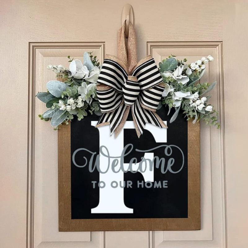 2023 NEW - Welcome Front Door Wreath