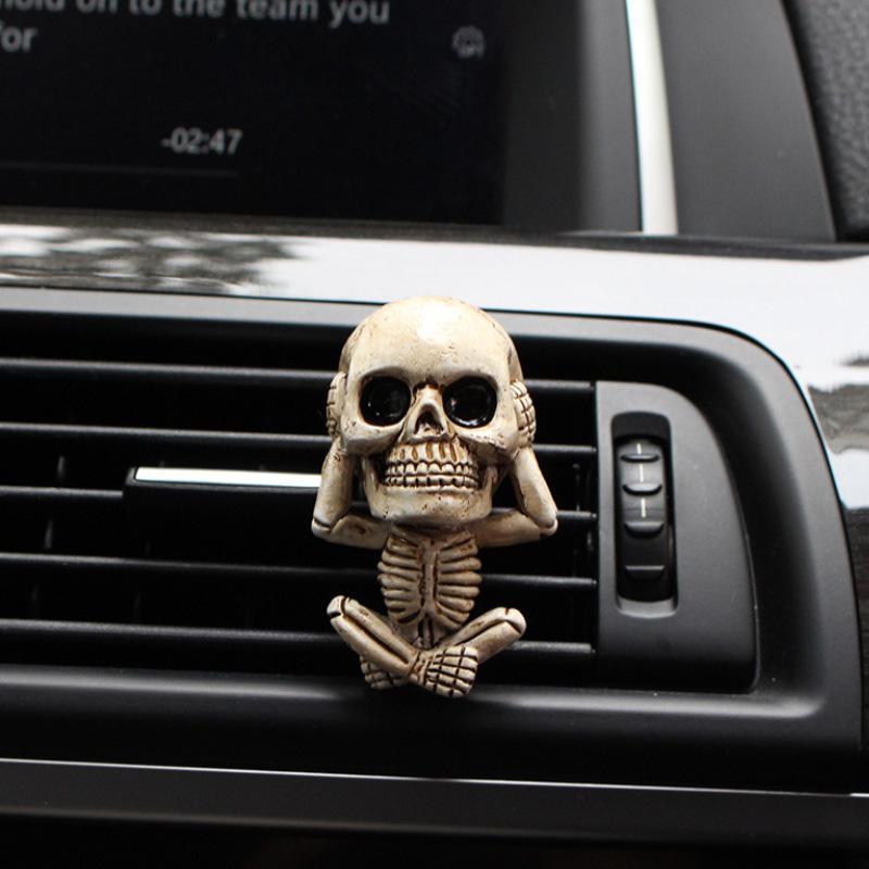 Pre-Sale>> Creative Car Skull Ghost Head Aromatherapy