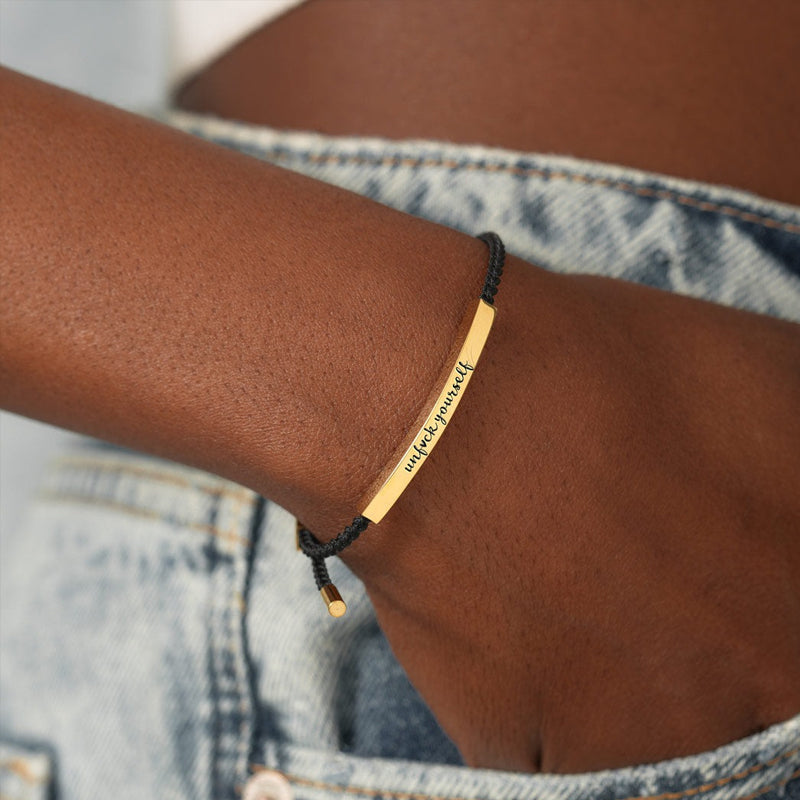 UNF♥CK Yourself Tube Bracelet