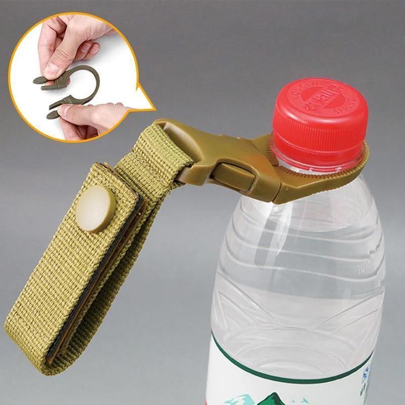 Nylon Ribbon Water Bottle Hanging Buckle