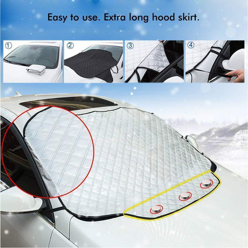 Hirundo® Magnetic Car Windshield Cover - mygeniusgift