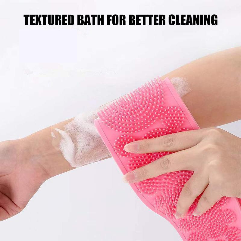 (🔥Summer Hot Sale - SAVE 50%🔥) Silicon Body Scrubber Belt